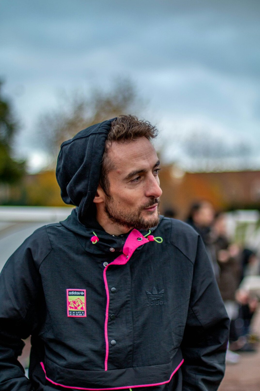 Portrait of a male broadcast crew member in a technical jacket
